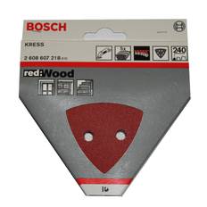 Bosch deltaslibepapir korn 240 redwood