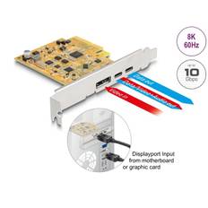 PCI Express x4 Card to 1 x external USB Type-C