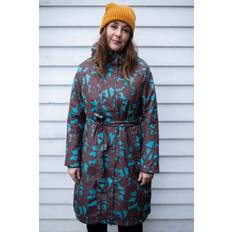 Danelisabeth Raincoat Blue Grey BRAMBLE - S