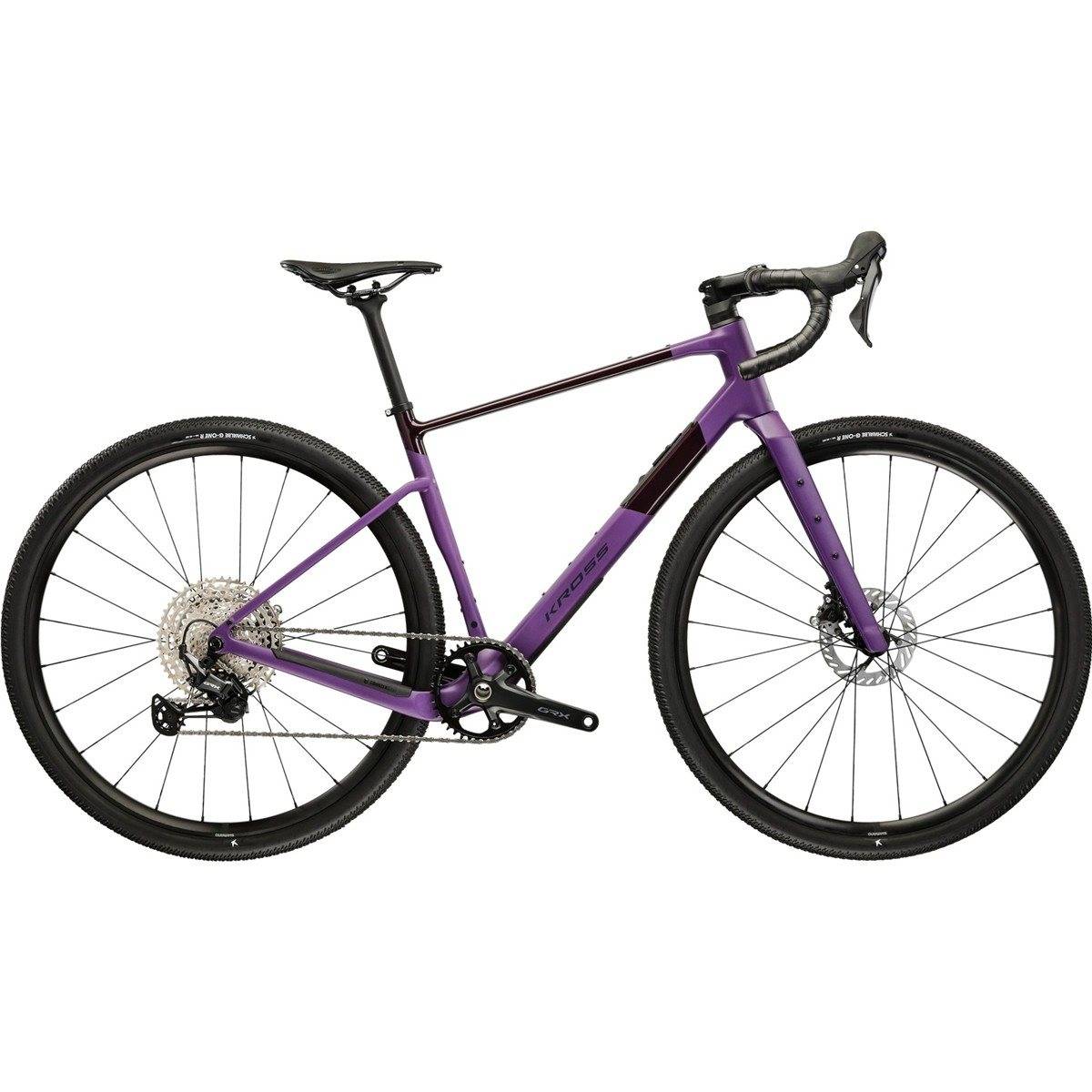 Gravel bike Kross Esker Adv 1.0 Purple (XL)