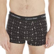 Calvin Klein 9-pack Cotton Stretch Low Rise Trunks - Black pattern - Large * Kampanj *