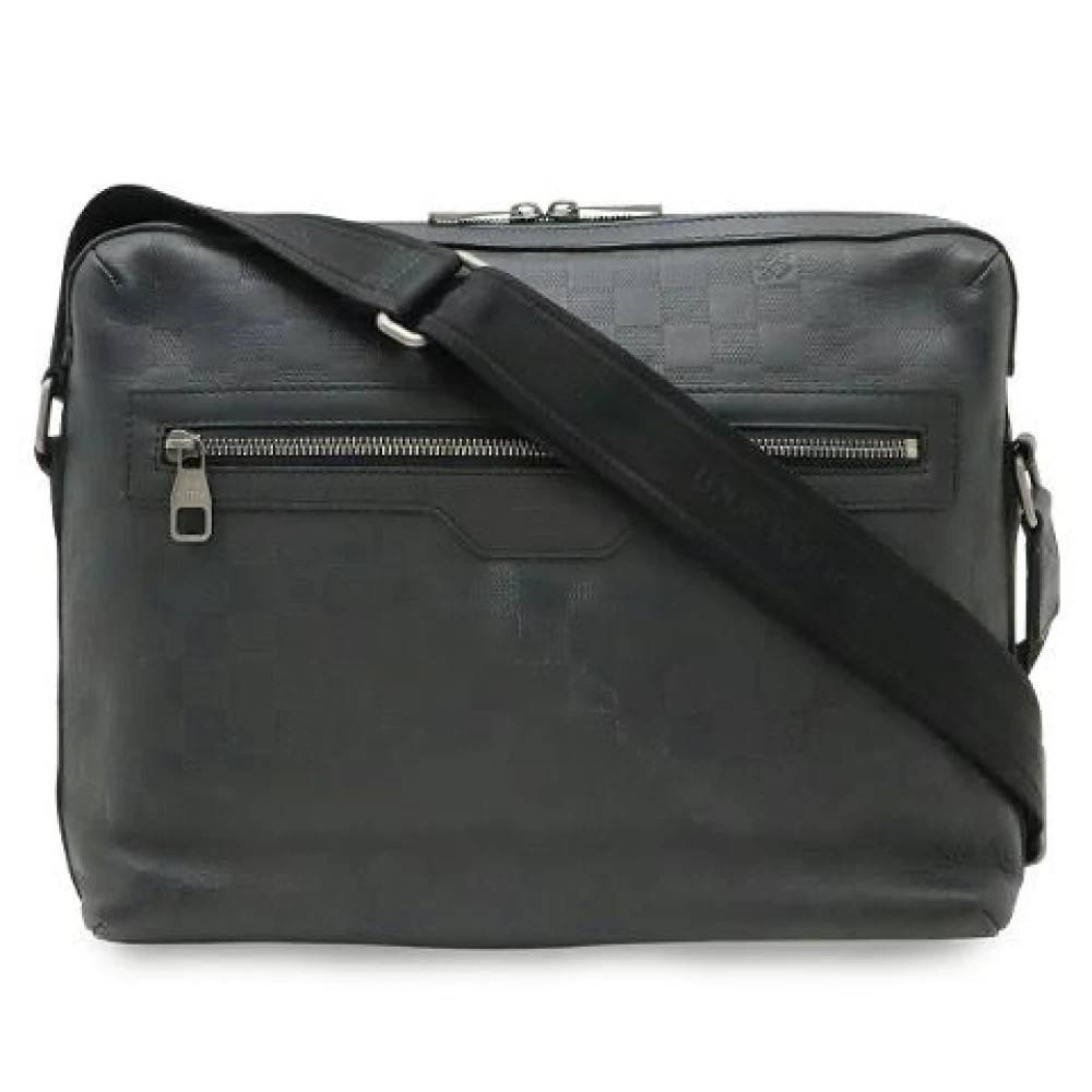 Louis Vuitton Vintage - Pre-owned Damier Infini Calypso MM Messenger Bag Vintage - unisex - ONE Size - Läder