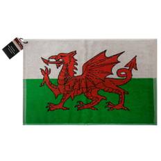 Brand Fusion Tri-Fold Velour Golf Towel - Wales