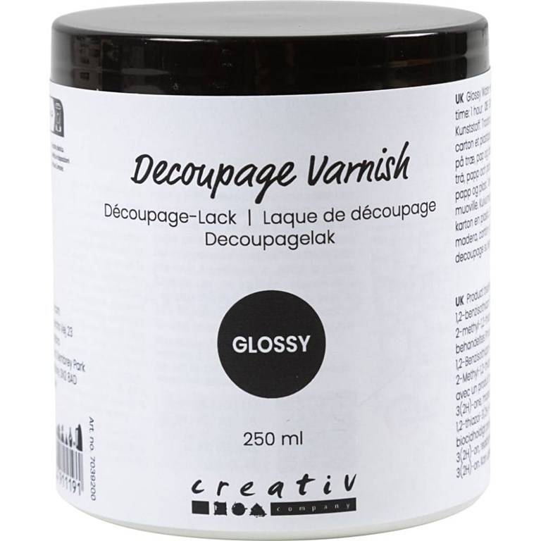 Decoupagelack - Blank - 250ml
