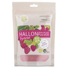 Mother Earth Frystorkad Hallonpulver Raw &amp; Eko, 100 g