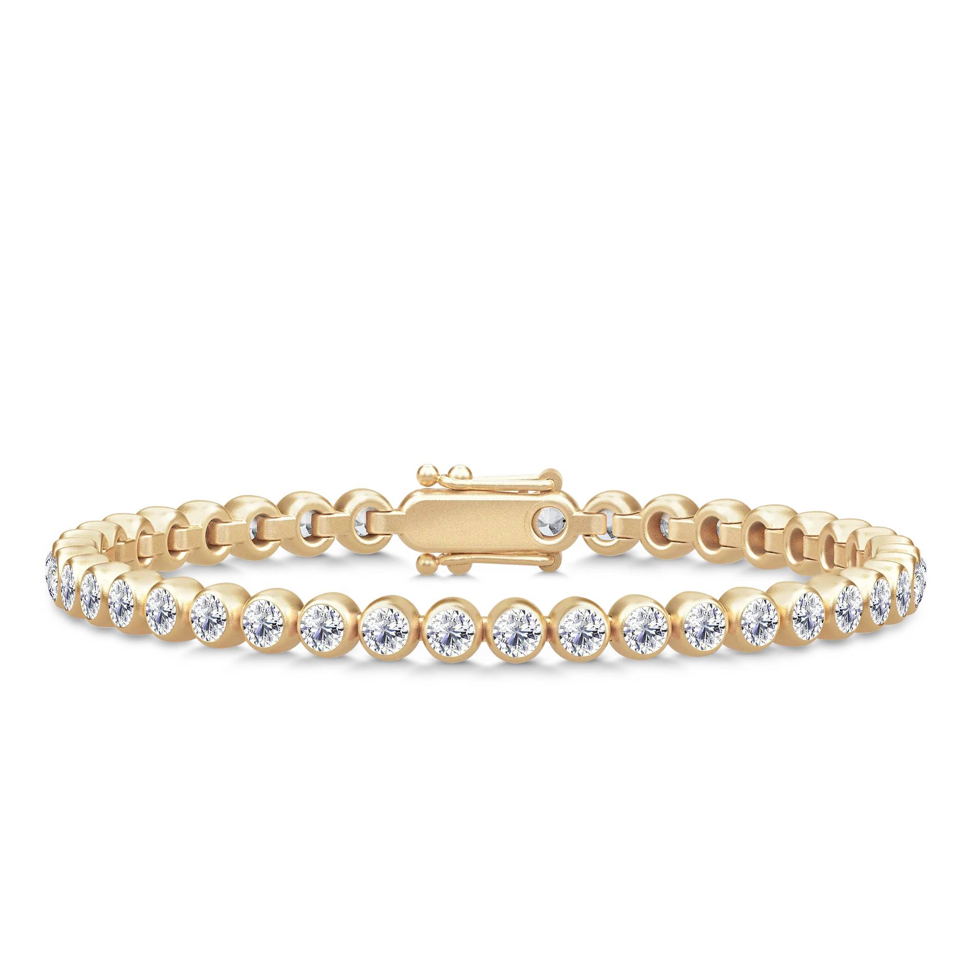 Lumi by Sandlau Lumi Tennisarmbånd YG-BR326