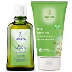 Weleda Birch Body Scrub 150ml & Birch Cellulite Oil 100ml Duo