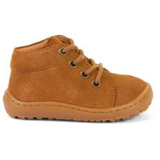 Froddo Kid's Barefoot First Step Laces Barfodssko Børn størrelse 25 farve cognac