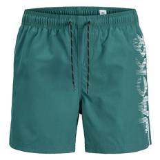 Jack &amp; Jones Badshorts - JpstMaui - Gräsand Green - Jack &amp; Jones - 14 år (164) - Badkläder