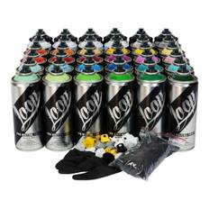 Loop Spray Paint 400ml 36-Pack, A - X-Large