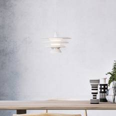 BELID Da Vinci 300mm Single Metal Pendant in White