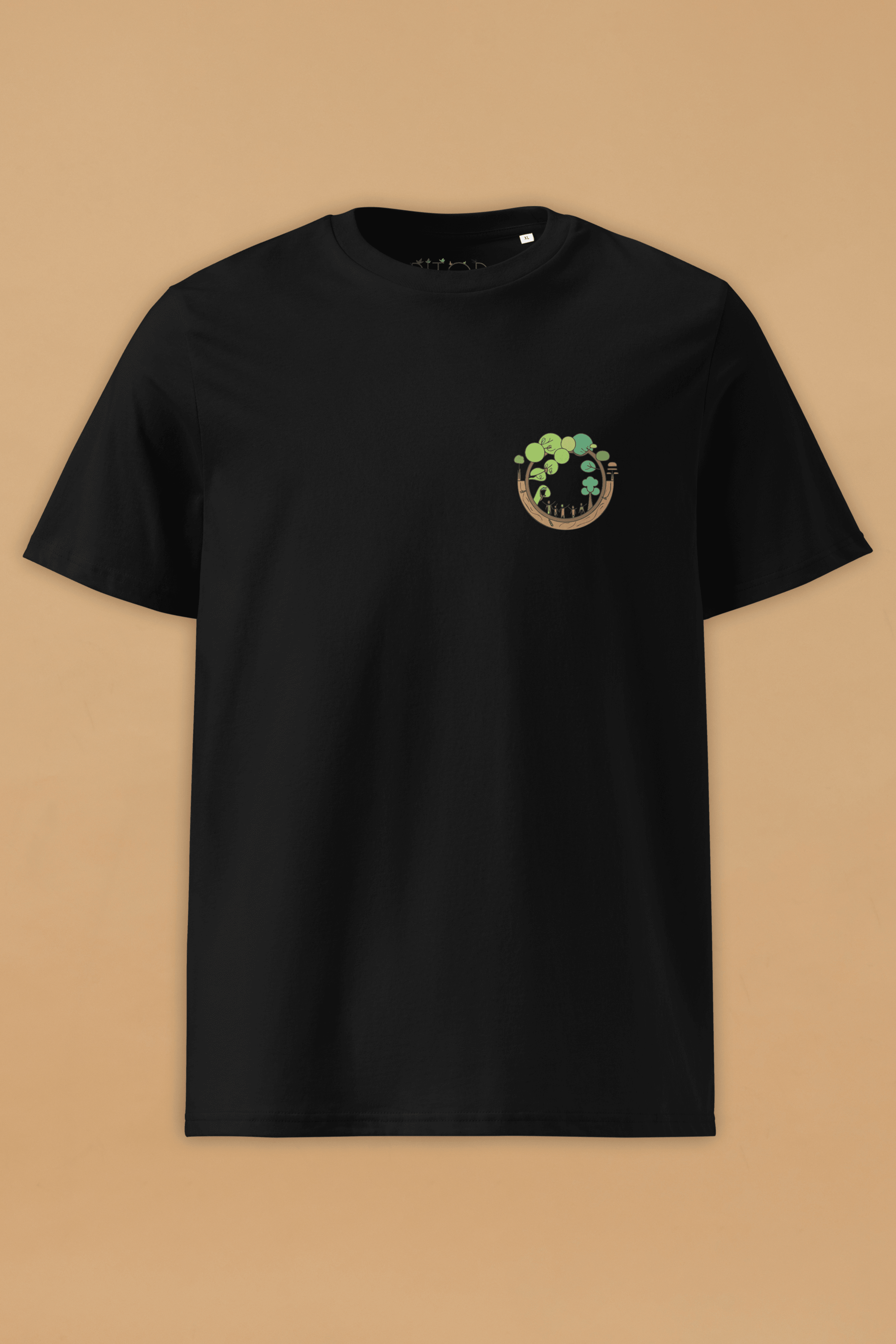 Circle of Life T-Shirt - Black / 4XL (4XL)