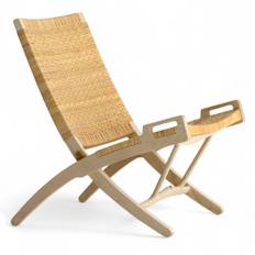 PP Möbler - PP512 Folding Chair - Ask såpad - Fåtöljer - Hans J. Wegner - Träfärgad