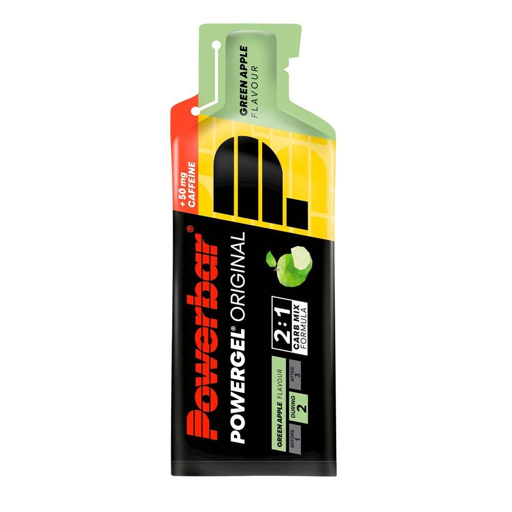 Gel PowerBar PowerGel Green Apple med koffein
