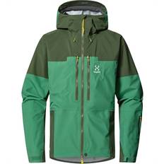 Haglöfs Spitz GTX Pro Jacket Men - Seaweed Green/Dk Jelly Green - Skaljakke