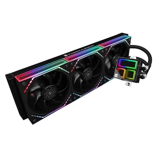 TR Frozen Infinity 360 CPU Aio Cooler, Lüfter TL-M12 x 3 PWM, Wasserkühler, Computerprozessor, ARGB Infinity Mirror, 360 CPU Liquid Cooling: LGA1851/1700/1150/1151/1200/2011