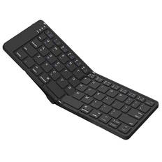 Foldbart Bluetooth Tastatur, Universelt Foldbart Tastatur til Mobiltelefoner og Tablets, Kan Nemt Sw