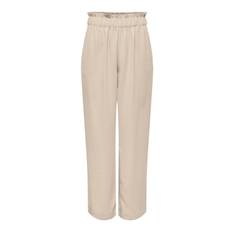 JDYDIVYA HW WIDE PANTS WVN NOOS Sandshell - Sandshell / M