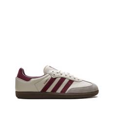 adidas - Samba OG Putty Grey Maroon sneakers - herr - gummi/Tyg/kalvskinn/kalvmocka - 8.5 - Grå