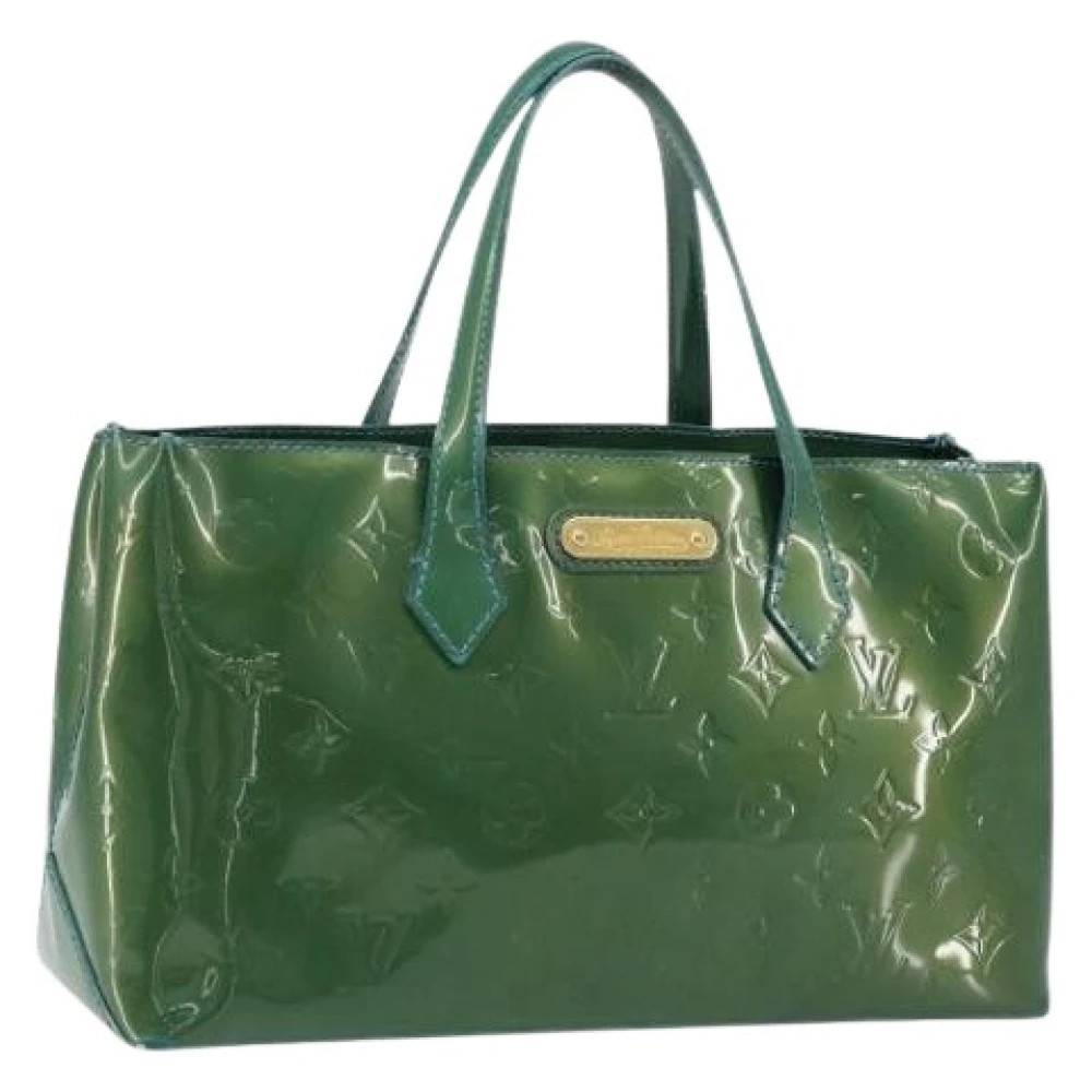Louis Vuitton Vintage Pre-owned Vintage Håndtaske - Vintage - Dame - Grøn - ONE SIZE - Læder