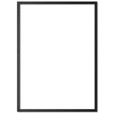 Plakatramme A5 i sort malet eg fra Brainchild