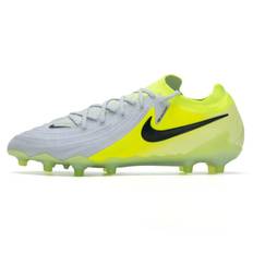 Nike Phantom GX 2 Elite AG Rubber Short Studs Artificial Ground Soccer Shoes Men's Gray Yellow 40