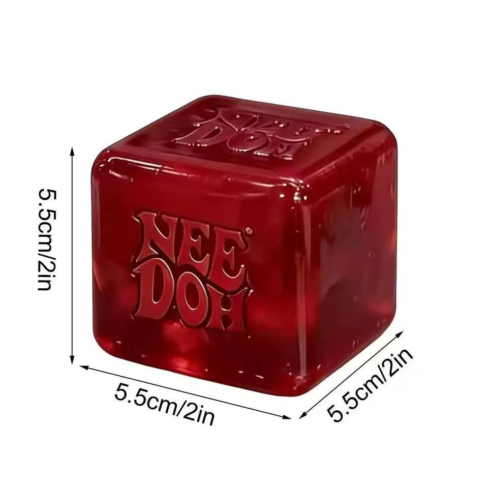 2026 Ny Schylling Needoh Nice Cube sensorisk leksak, stresslindrande block, kläm, lindra stress, pussel och släpp