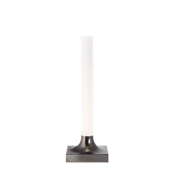 Kartell Goodnight Battery bordlampe - Matt Titanium.