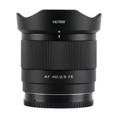 VILTROX AF 40 mm f2.5 FE Full Frame-objektiv för Sony, 40 mm f/2.5 Prime e monteringslins för Sony a7cr a7ii a9iii a7cii a7rv a6700 a7iii ZV-E10 II a6600