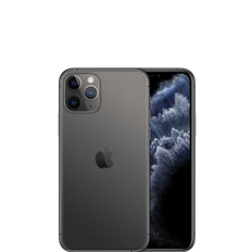 iPhone 11 Pro Max - Silver / 64GB / Som ny