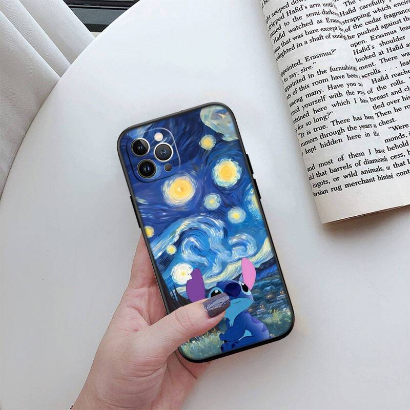 MH29 Cartoon Stitch Phone Case for Motorola Moto Edge 60 60s 70 G86 G56 G54 E14 G04S G45 G54 G64 S30 S50 X30 X40 X50 Pro Power Tylus Moto X50 Ultra