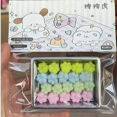 10/20st Mini Squishy Cat Paw Squeeze Toys Squishy Fidget Toy Kawaii Squishies Sensoriska Leksaker Pinch Family Squishy Toys Cat Paws Mochi Leksaker St - Färgrik (10 st/set,20 st/set)
