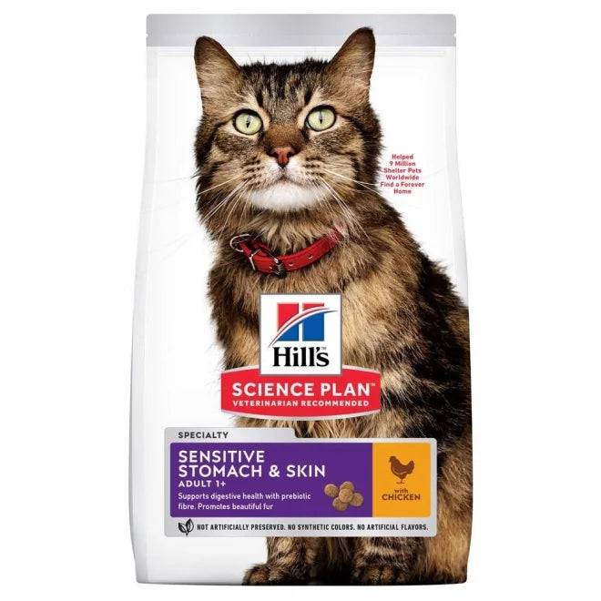 Hill's Science Plan Cat Sensitive Stomach & Skin Chicken 1,5 kg