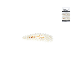 Guld Hårnål Clic Clac Med Perler 2 Stk