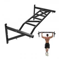 VEVOR Pull-up bar med flere greb, vægmonteret, chin-up bar, kraftigt hjemmegym