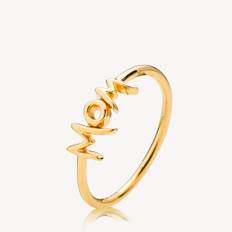 Fam MOM - Ring Forgyldt - 56