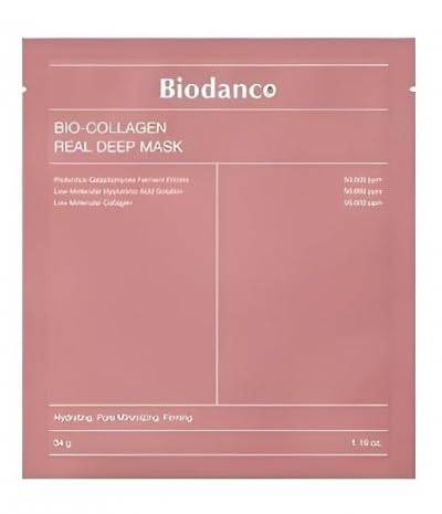 Bio Kollagen Riktigt Djup Ansiktsmask Övernattning, Förpackning med 1