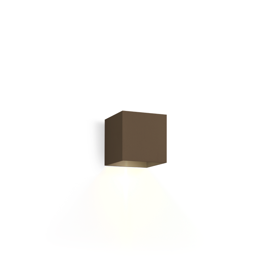 Box LED væglampe Wever & Ducré - Model 1,0 lys ned / Bronze / Soft dim (1800-2850K)
