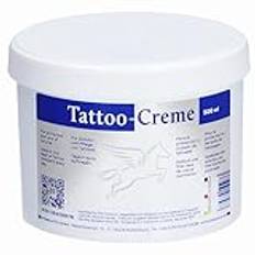 Pegasus Pro Tattoo-creme, 500 ml, daglig vård och aftercare för intensivt tatueringsskydd, fuktgivande med cajeputolja, med vetegroddsolja och dexpantenol, tillverkad i Tyskland