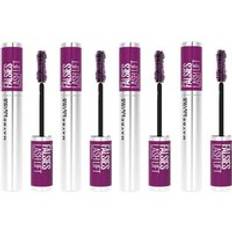 Maybelline The Falsies Instant Lash Lift Look Lengthening Volumising Mascara - 01 Black (Pack of 4)