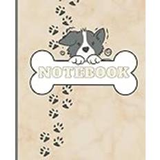 Notebook: Grey Pawprints: This design is perfect for all dog lovers out there who want to add a touch of cuteness and playfulness to their daily lives.