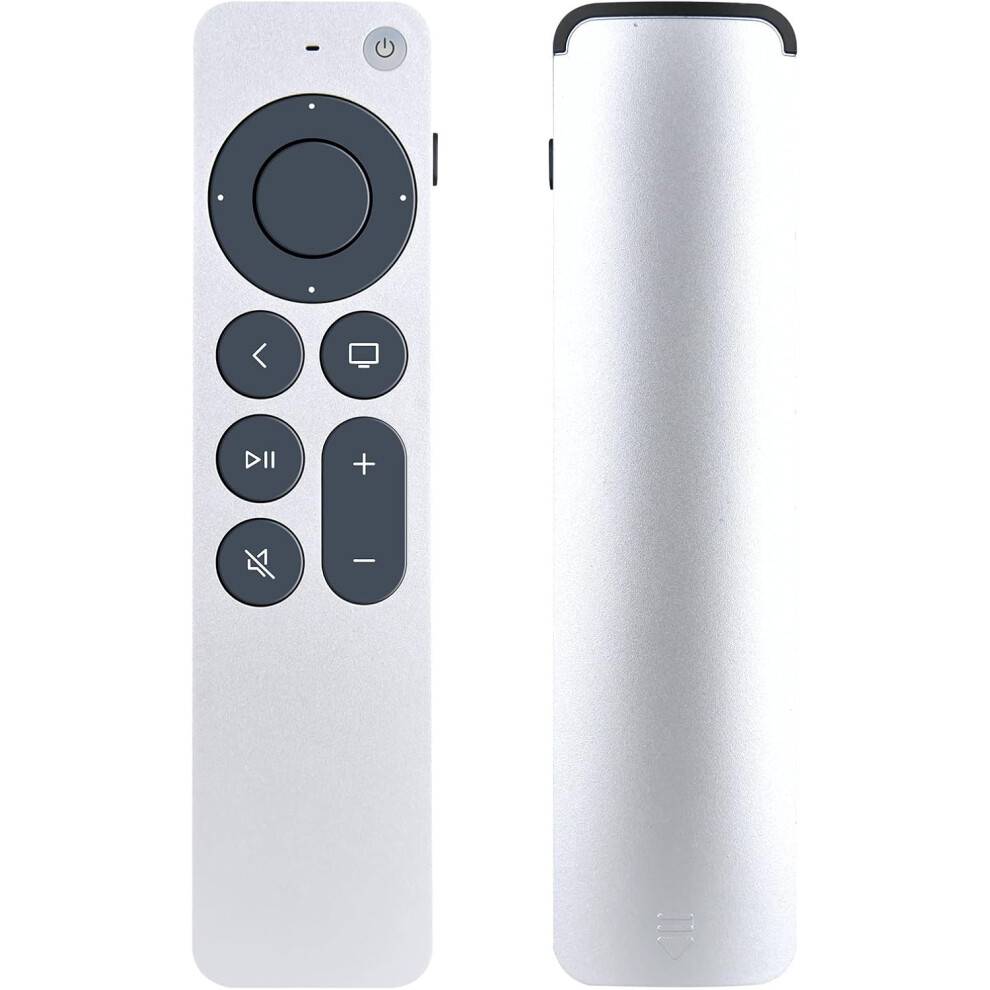New Universel Erstatningsfjernbetjening til Apple TV 4K/Box Gen 1 2 3 4/HD (without Siri og voice)