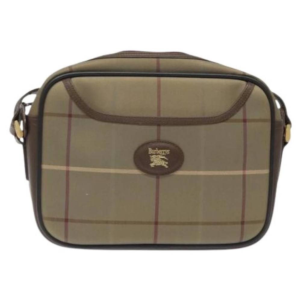 Burberry Vintage - Pre-owned Nova check axelremsväska Vintage - Dam - ONE Size - Läder