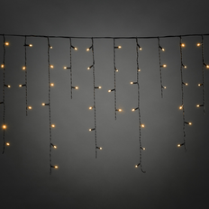 Ljusslinga Ute Tilläggsslinga för 4920, 100 Amber Istapp Moulded LED Gnosjö Konstsmide