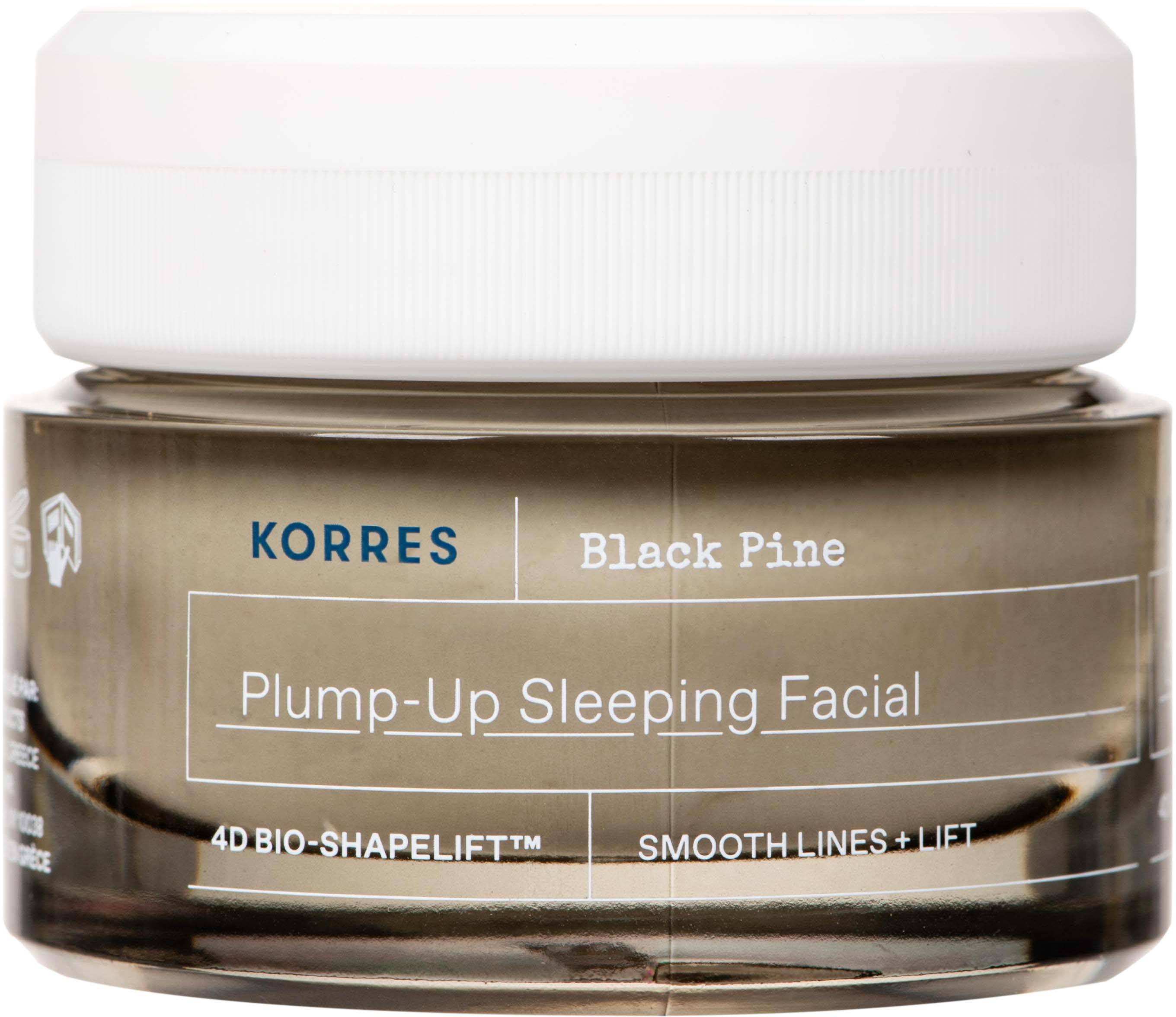 Korres Black Pine Plump-Up Sleeping Facial 40 ml