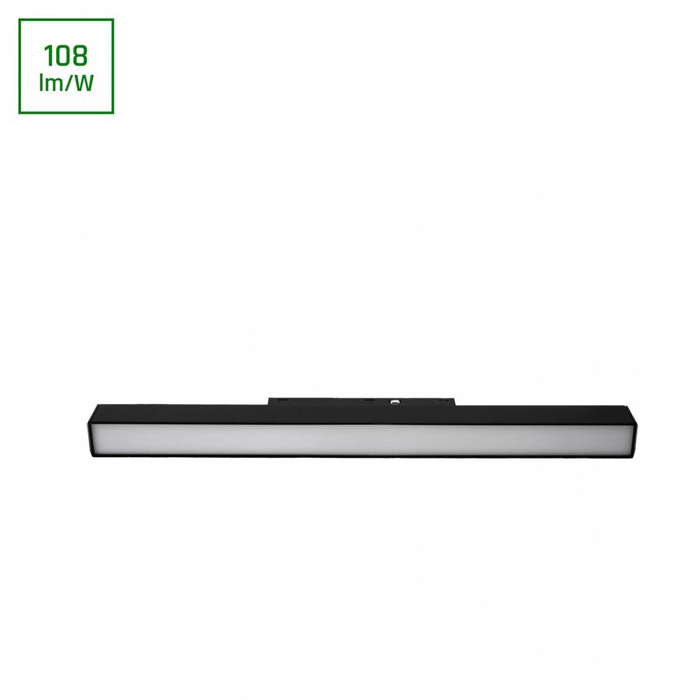 30cm SHIFT BASIC LINE S skenspot, 15W - 48V, 1620lm, 2700K, 100 grader, magnetiskt skensystem - Dimbar : Inte dimbar, Kulör : Varm