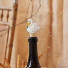 Rice Wine Stopper with Swan
