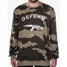 Defend Paris Paris Crew Crewneck - S / CamoKhaki