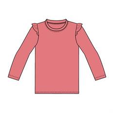 Name It - Zona UV Badebluse LS, Dusty Rose