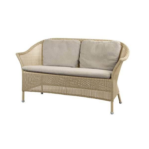 Cane-line Lansing 2-pers. sofa - Natur - Cane-line Free (taupe)